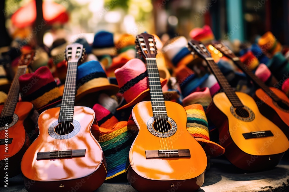 Celebrate Colombian Festivals With Hats, Guitars, And A Rainbow Of Colors Celebrate Colombian Festivals With Hats, Guitars, And A Rainbow Of Colors