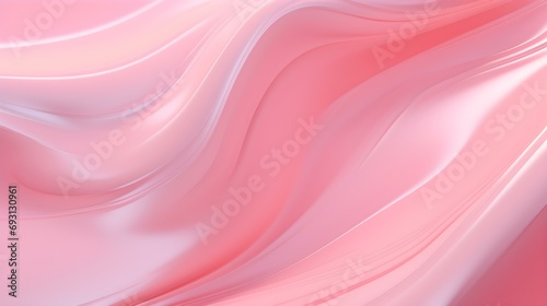 Abstract Blush Fluid Wave Background for Modern Presentations