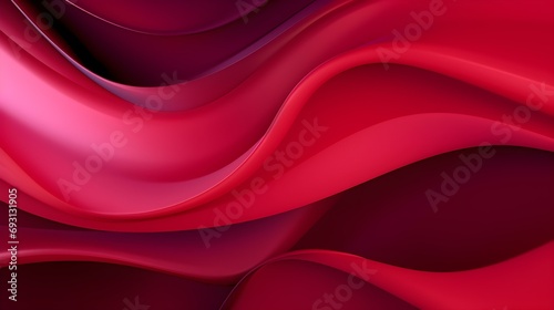 Abstract Burgundy Fluid Wave Background for Modern Presentations