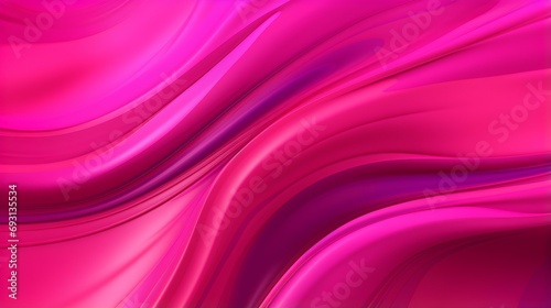 Abstract Hot Pink Fluid Wave Background for Modern Presentations