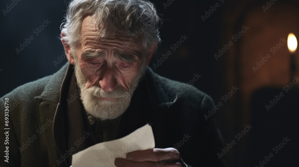 Detailed illustration of a character's reaction when he discovers an act of betrayal that leaves him furious. generative ai Detailed illustration of a character's reaction when he discovers an act of betrayal that leaves him furious. generative ai