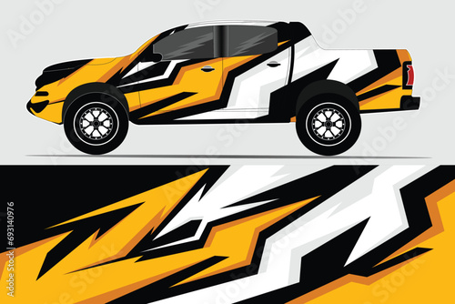 Vector racing background for vinyl wraps and stickers for vector graphics of trucks and other vehicles