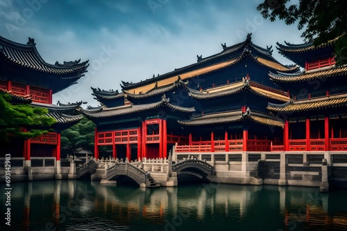   traditional chinese architecture of nanjing