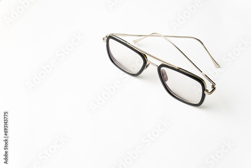 top down view of latest model Photochromic lens eye glasses
