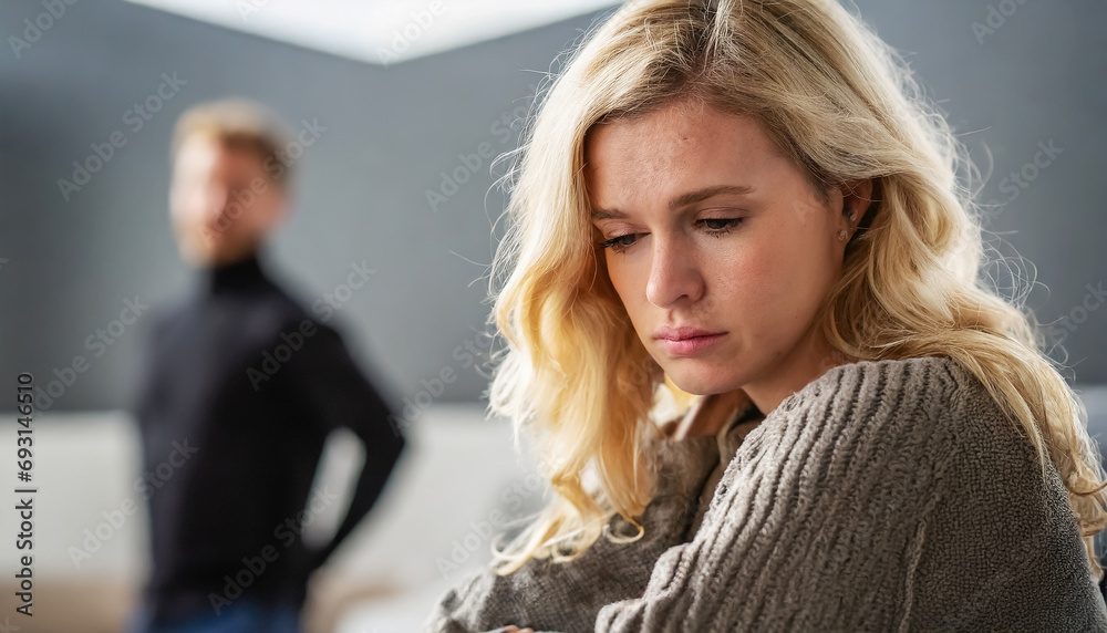 Häusliche Gewalt eines Mannes gegen seine Frau Häusliche Gewalt eines Mannes gegen seine Frau