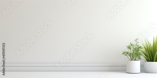 White desk and background, resembling an empty white table top.
