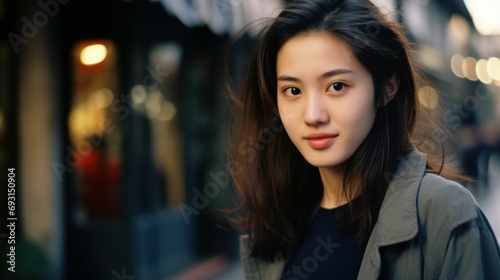 Young Asian girl.