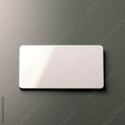 visit card mockup on a minimalist background