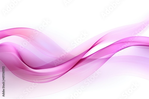 Pink and White Wavy Lines Background