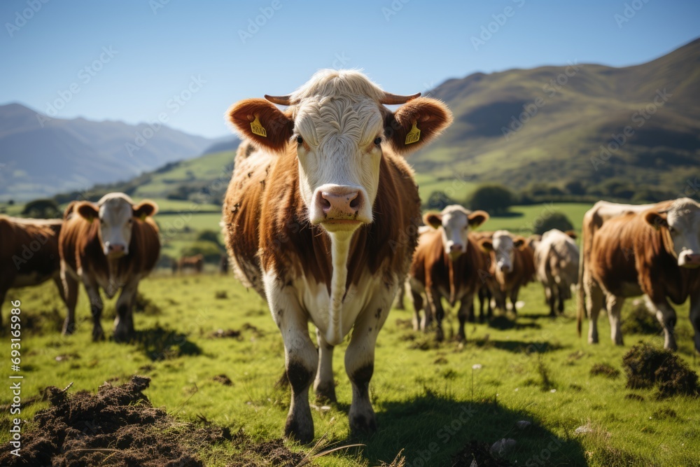 a cows in the nature a cows in the nature