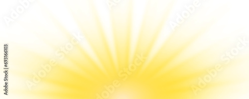 Sun light with glare. Golden flash png. Sun rays png. Vector illustration for perfect effect with sparkles.