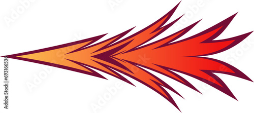 red fire blaze racing car livery decal sticker abstract background