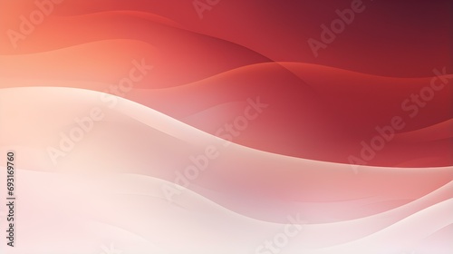 Gradient Background fading from Dark Red to White. Professional Presentation Template