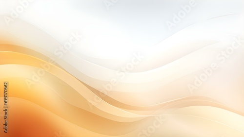 Gradient Background fading from Gold to White. Professional Presentation Template