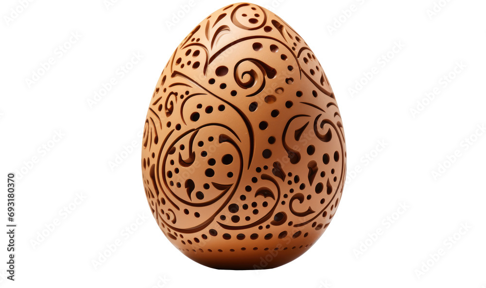 Beautifull decorated Easter egg on transparent background Beautifull decorated Easter egg on transparent background