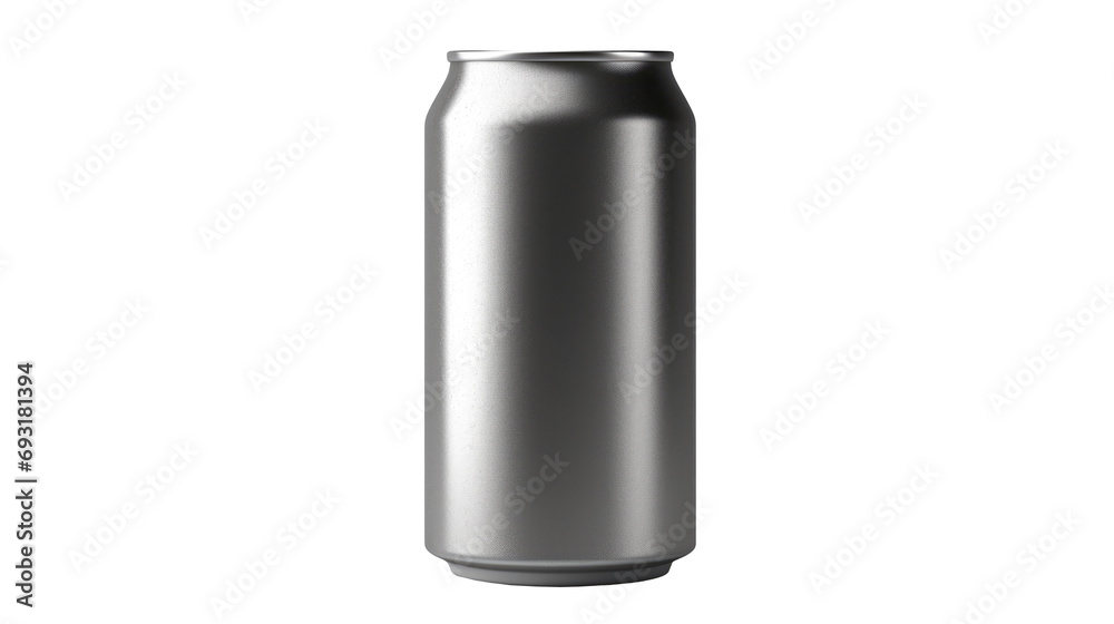 Template aluminum soda can isolated on transparent background, mockup, can for beer and carbonated drinks Template aluminum soda can isolated on transparent background, mockup, can for beer and carbonated drinks