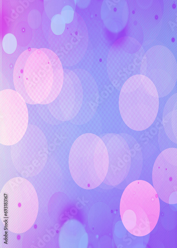 Canvas Print Purple bokeh background for seasonal, holidays, celebrations and all design work