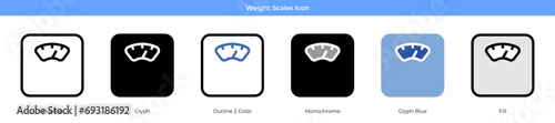 Weight Scales Icon photo