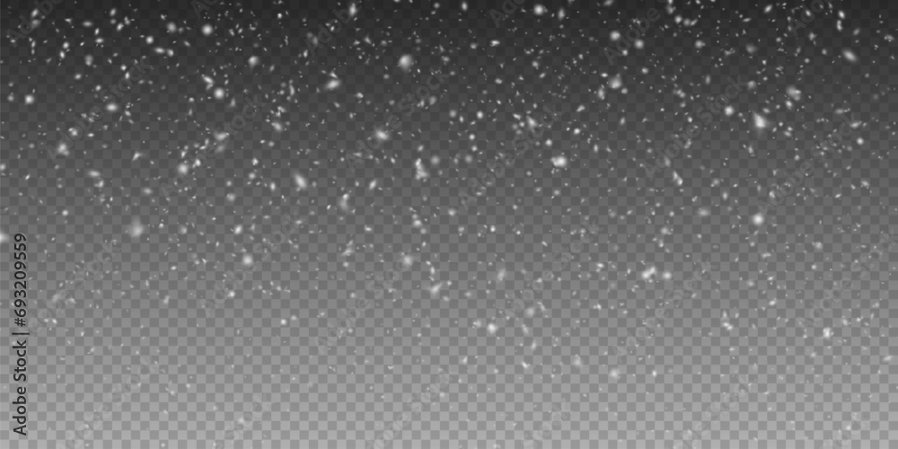 Christmas background with small falling snowflakes. Snow storm effect, blurred, cold wind with snow png. Holiday powder snow for cards, invitations, banners, advertising. Christmas background with small falling snowflakes. Snow storm effect, blurred, cold wind with snow png. Holiday powder snow for cards, invitations, banners, advertising.