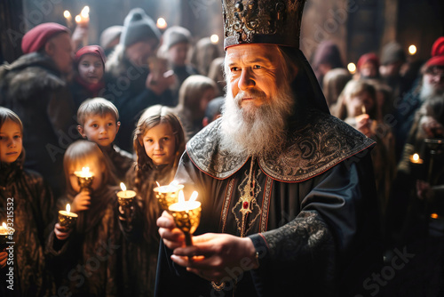 Holy Father of the Orthodox Church photo