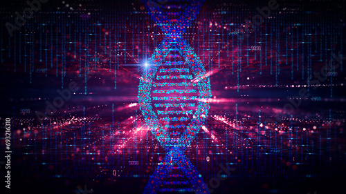 Computational Biology - Conceptual Illustration