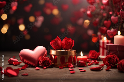 happy valentines day romantic celebration © Md