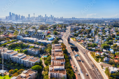 D Sydney RI MOtorway to CBD photo