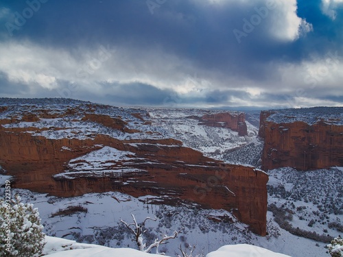 Canyon de Chelly is located in state of Arizona. Anasazi lost civilization , now is  Navajo land.