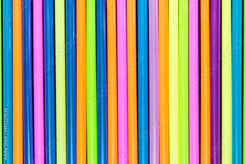 Straws in color