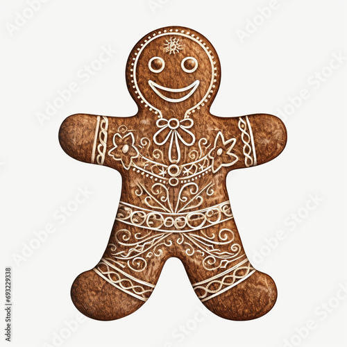 Wholesome Whimsy: A Delightful Array of Gingerbread Cookies, Handcrafted with Love and Adorned with Festive Decorations for Heartwarming Holiday Cheer