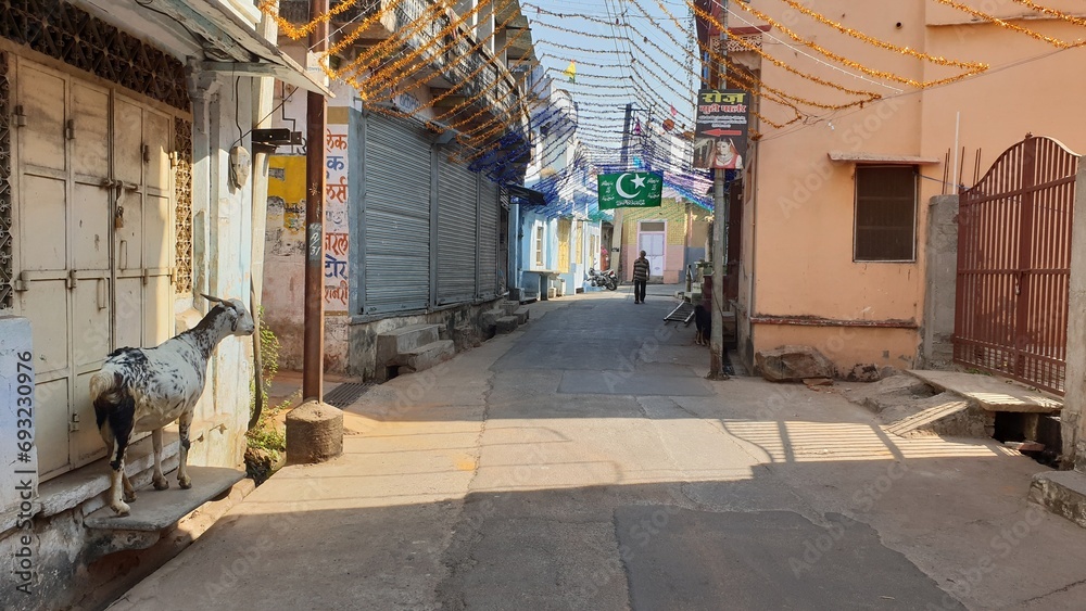 Dungarpur city lake Rajasthan India Dungarpur city lake Rajasthan India