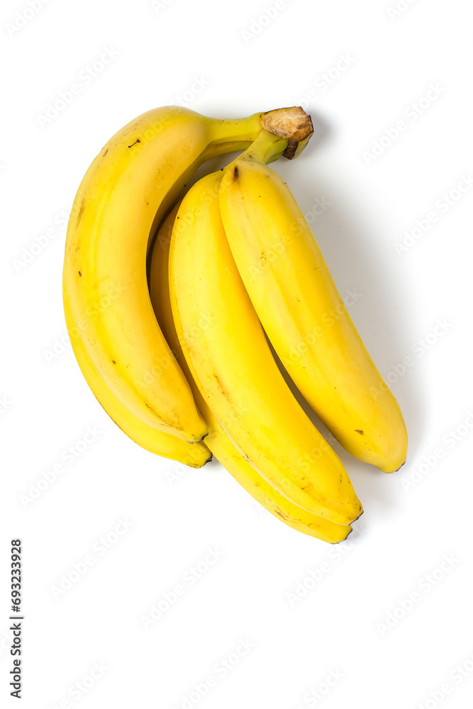 Delicious fresh banana for healthy eating and diet, banana food for energy, nutrition for sports
