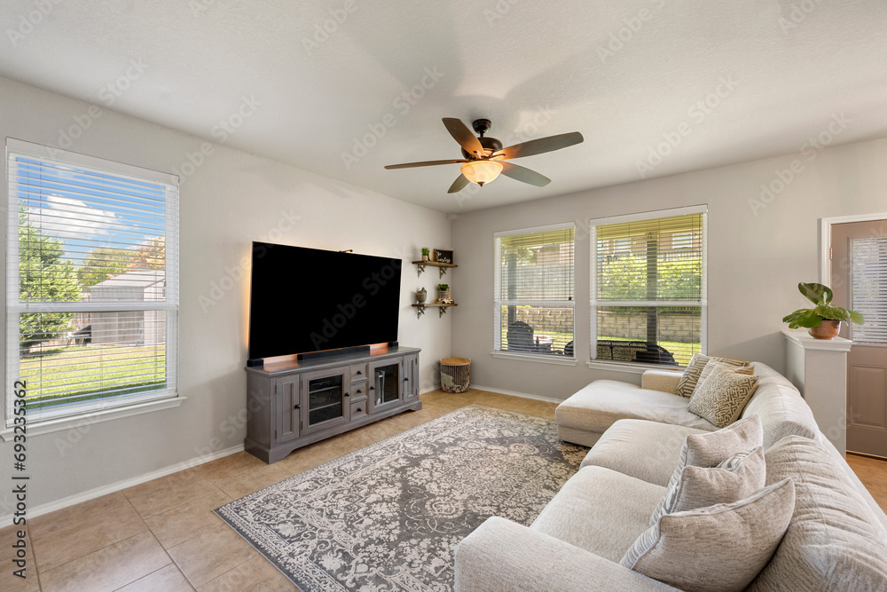 Fototapeta premium a home living room