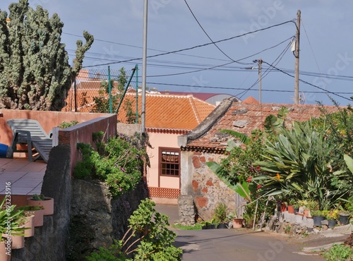 Kanarische Häuser in Barlovento auf La Palma