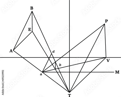 Scientific Diagram Vector Drawing