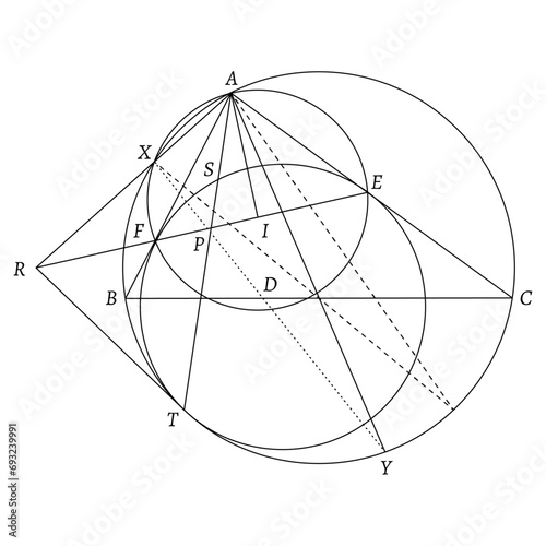 Scientific Diagram Vector Drawing