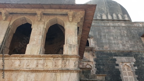 Jami Masjid palace fort Mandav Madhya Pradesh India photo