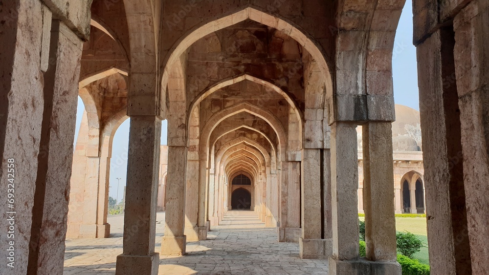 Jami Masjid palace fort Mandav Madhya Pradesh India