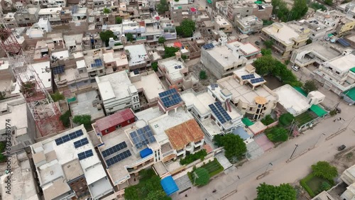 Solar-Powered Urban Roofs, MirpurKhas, Sindh, Pakistan photo