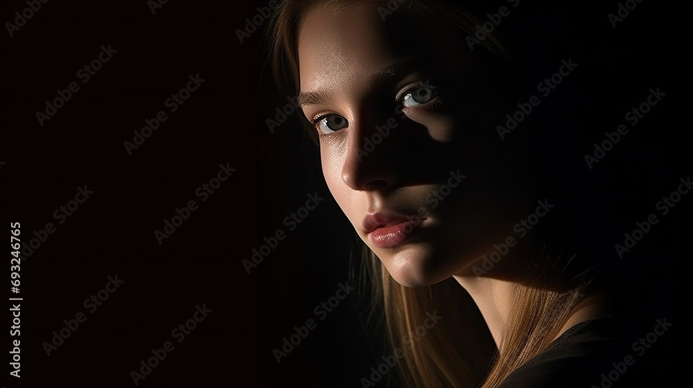 Striking eyes, intense emotions Striking eyes, intense emotions