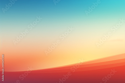 Sunset sky background. Colorful sunset background. Vector illustration.