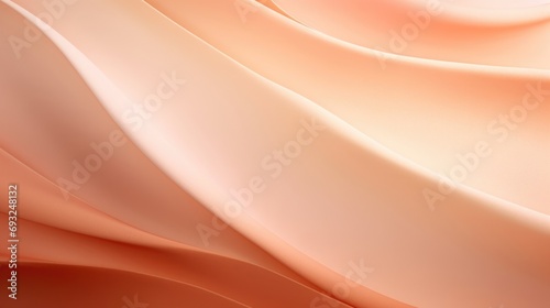 Closeup of a subtle gradient of peach shades, giving off a minimalist and serene vibe.