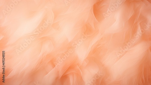 Closeup of a Peach Fuzz colored backdrop with a subtle ombre effect, adding depth and dimension to the overall presentation. photo