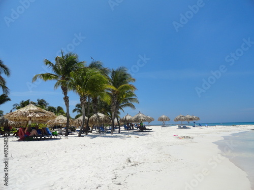 Fototapeta Naklejka Na Ścianę i Meble -  Playa Paraiso Caribe