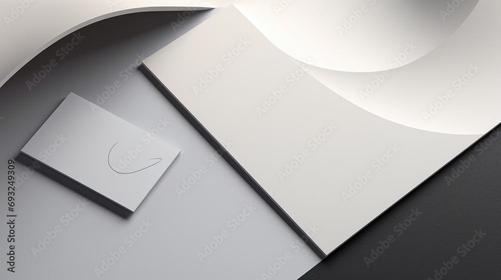 Abstract background with blank paper. Abstract background with blank paper.