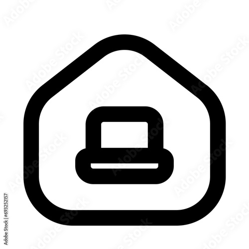 Home Line UI Icon