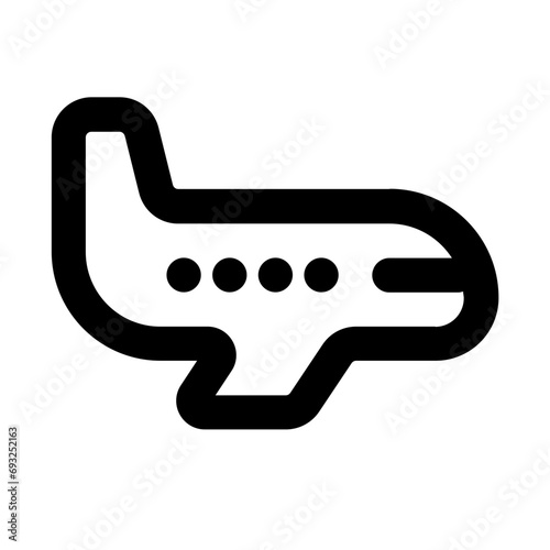 Travel Line UI Icon