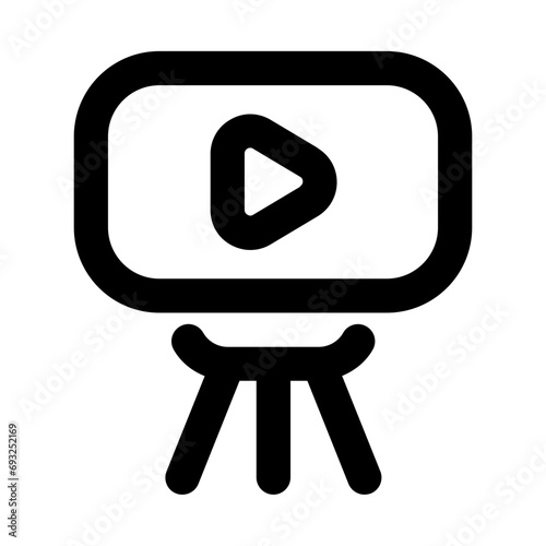 Vlog Line UI Icon