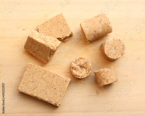 Sweet made from 