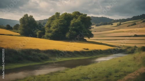 Vintage Landscape Background Very Cool